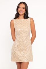 Pasha Mini Dress - Mango Sequin